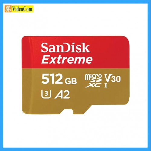 SANDISK SDSQXAV TF EXT A2-V30 130MB 512GB  772-4525-P 